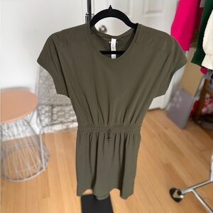 Lululemon Olive Green Women's Dress Size 2